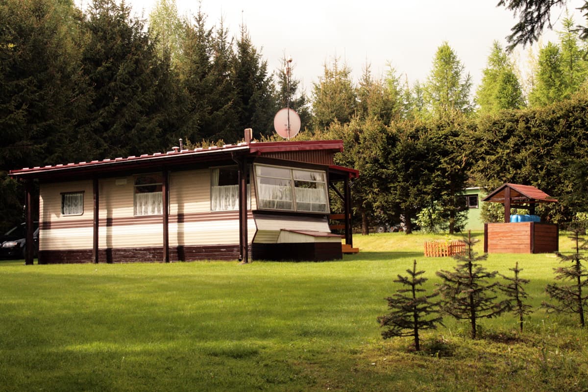 Cottage exterior from the vegetable garden side