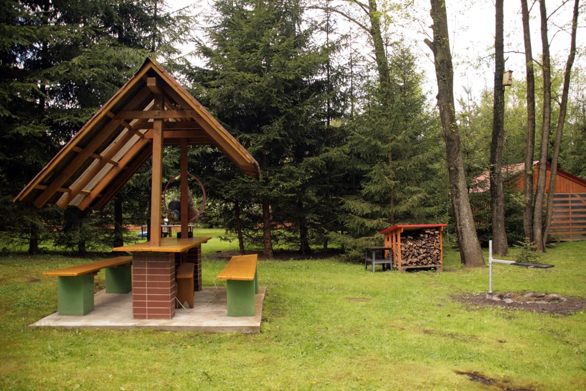 Zadaszone miejsce ogniskowe