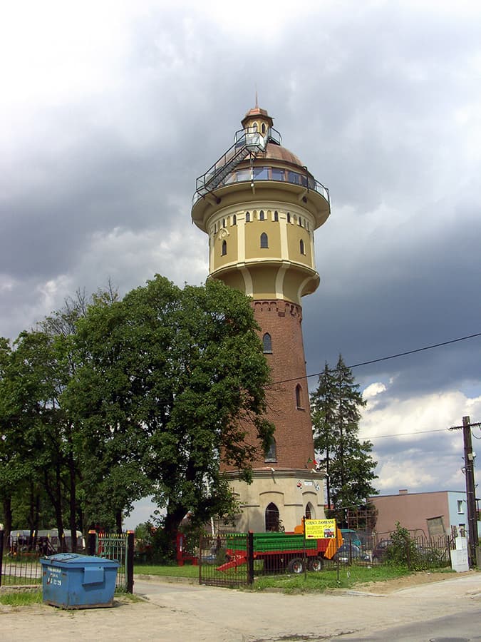 Goldap - wiederaufgebauter Wasserturm