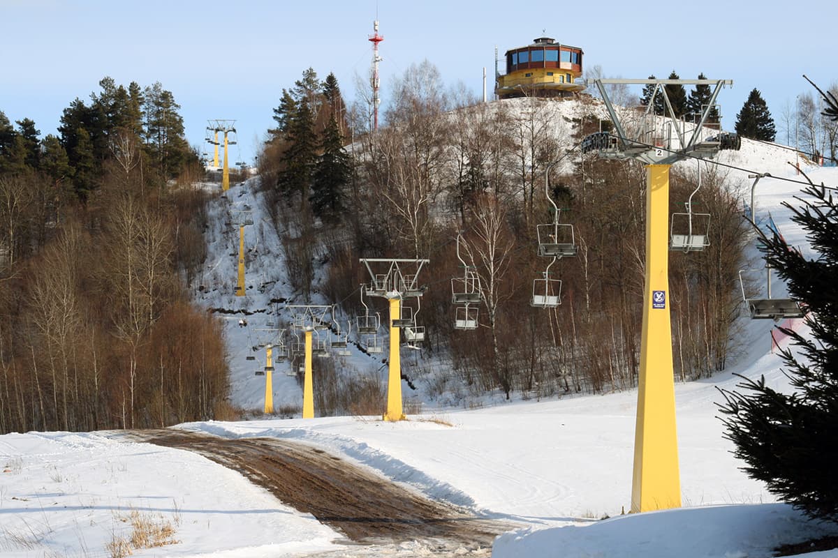 Piekna Gora bei Goldap - Sessellift